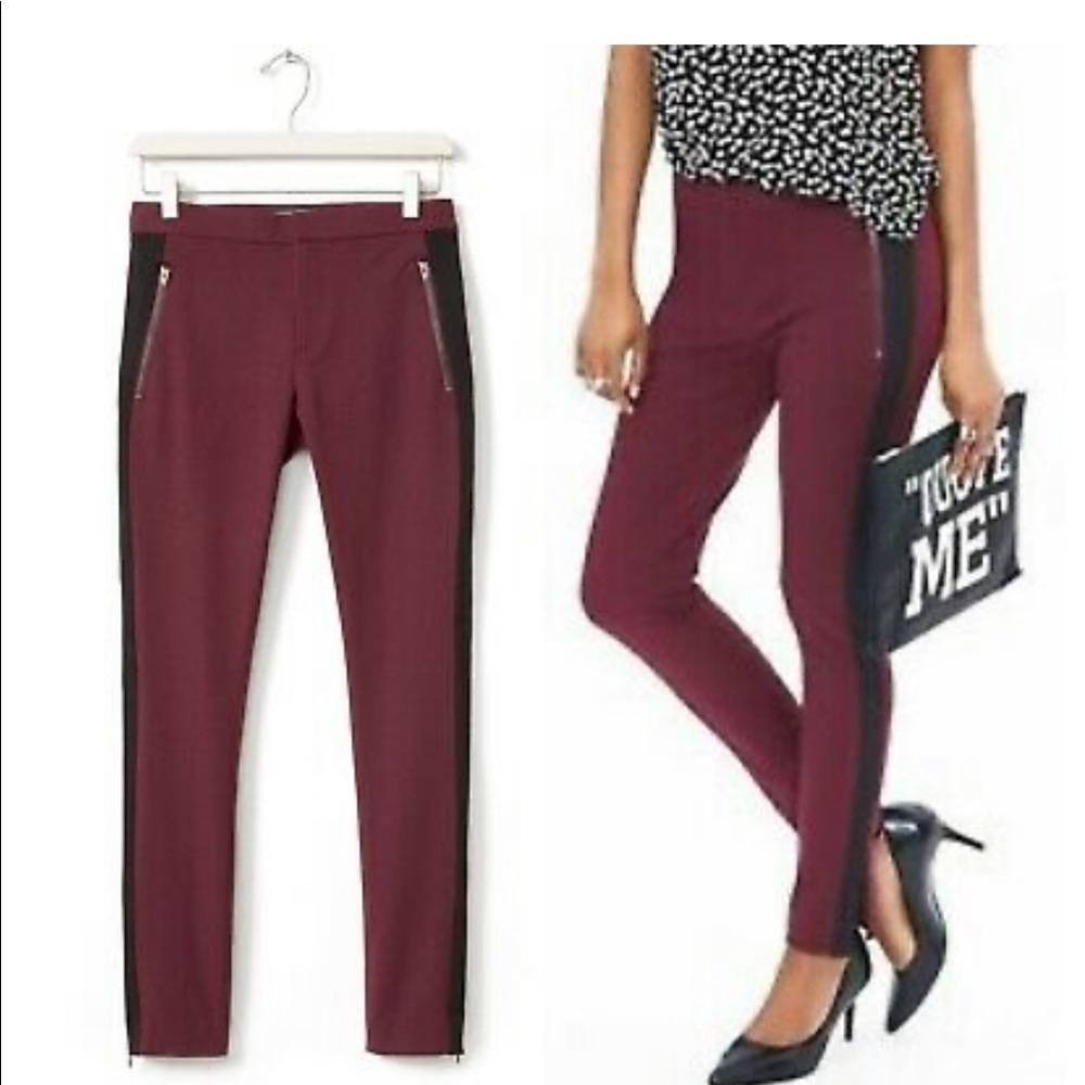 NWOT BANANA REPUBLIC SLOAN TUXEDO ANKLE PANT OP